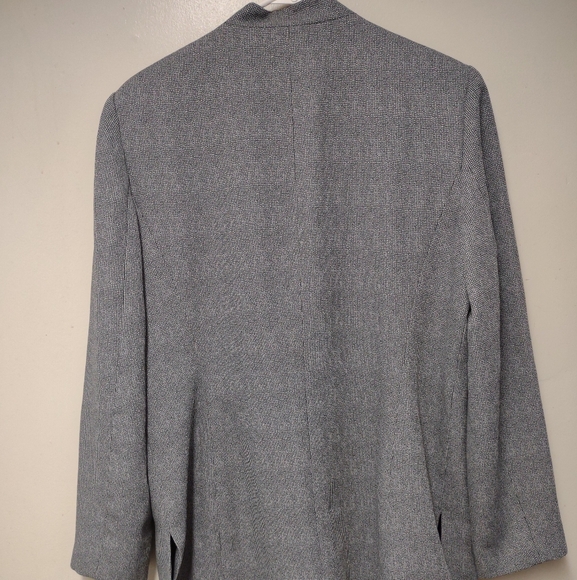 Travis Ayers Gray Blazer Jacket Size 16 - Picture 6 of 12